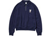 Uniqlo x POP MART The Monsters Women's Half-Zip Sweatshirt  Navy