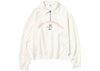 Uniqlo x POP MART The Monsters Women's Half-Zip Sweatshirt  Off White