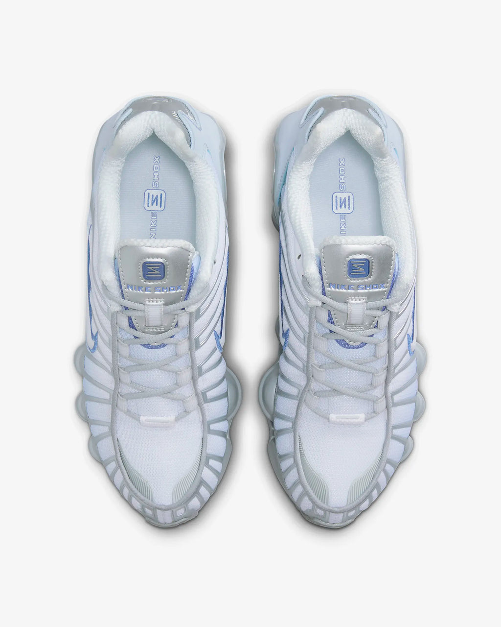 Nike Shox TL Metallic Platinum Blue Tint