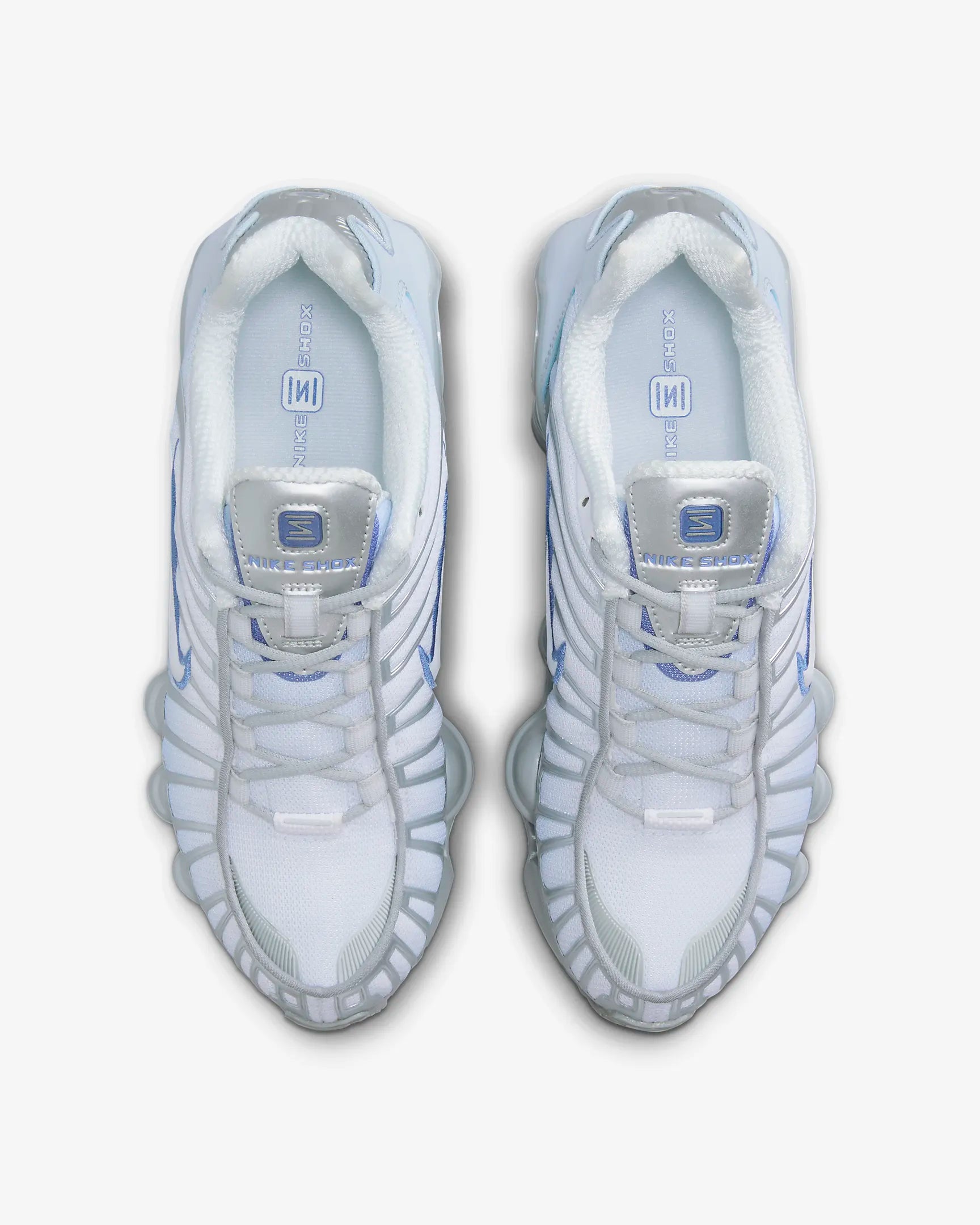 Nike Shox TL Metallic Platinum Blue Tint