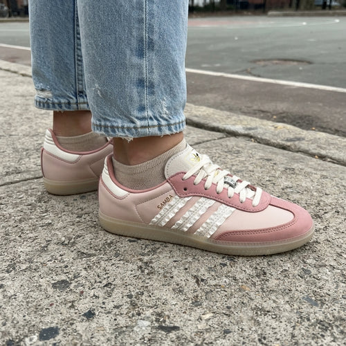 adidas Samba Ruffle Stripes Pack Wonder Mauve