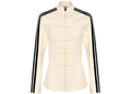 adidas x Samuel Gui Yang Chinesischer Style Spacer Slim Fit Jacke Cream White