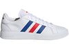 adidas Grand Court TD Cloud White Royal Blue Vivid Red
