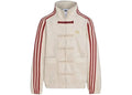 adidas Junior Kids Chinese Style Oversized Knit Jacket  Wonder Alumina/Preloved Ruby