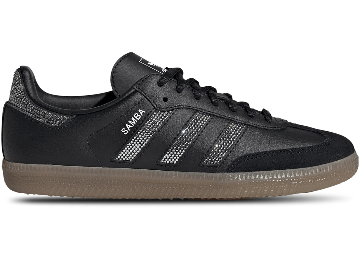 adidas Samba OG Strass Schwarz Silber