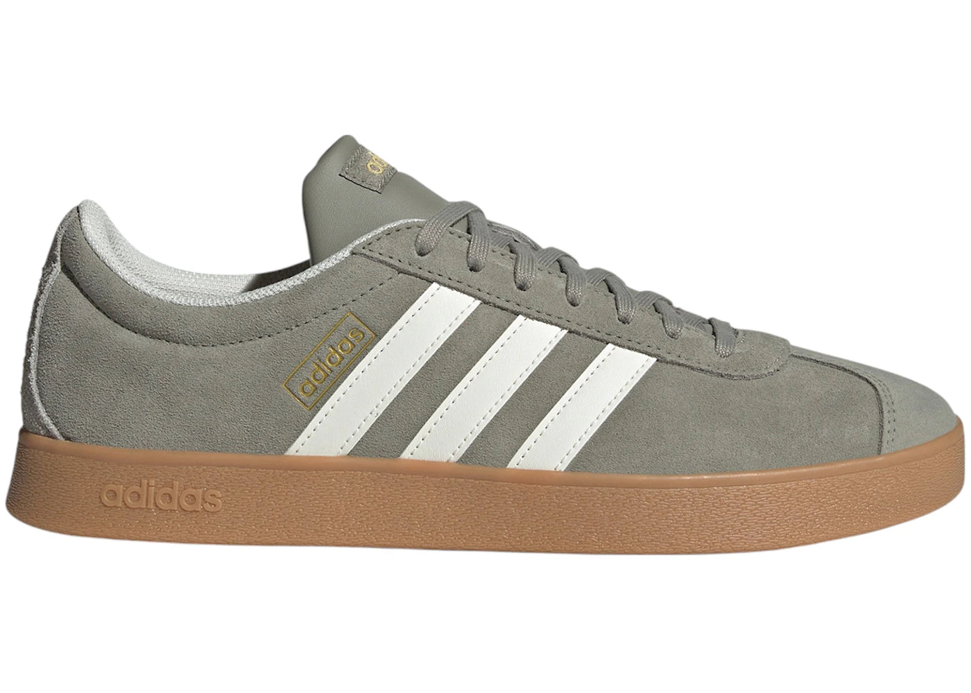 adidas VL Court 2.0 Silber Kiesel Off-White Gold Metallic