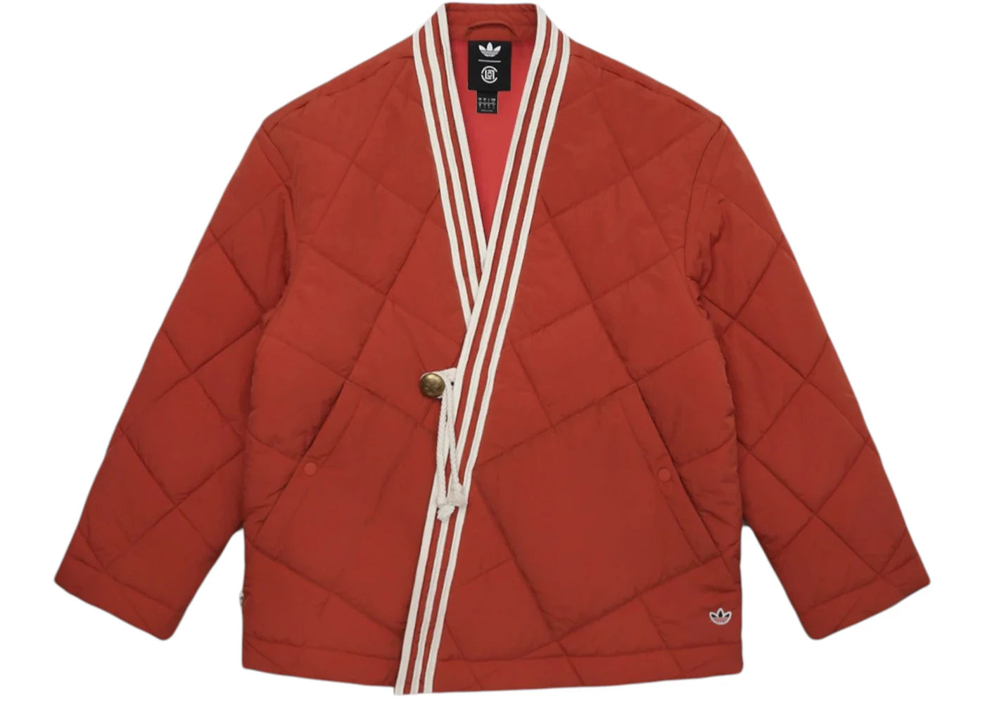 adidas x Clot Chinese New Year Kollektion von Edison Chen Wickeljacke Vermillion