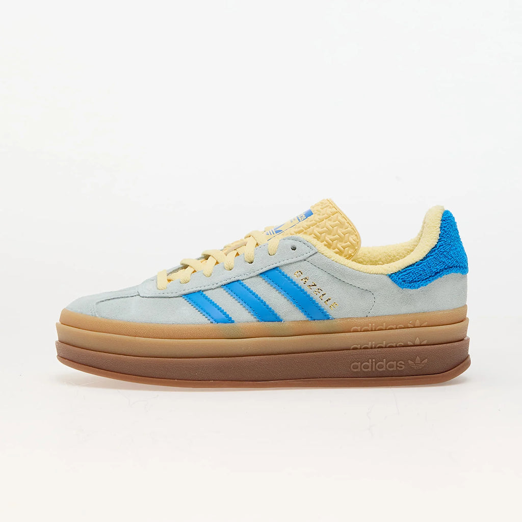 adidas Gazelle Bold Fast Blau Gelb