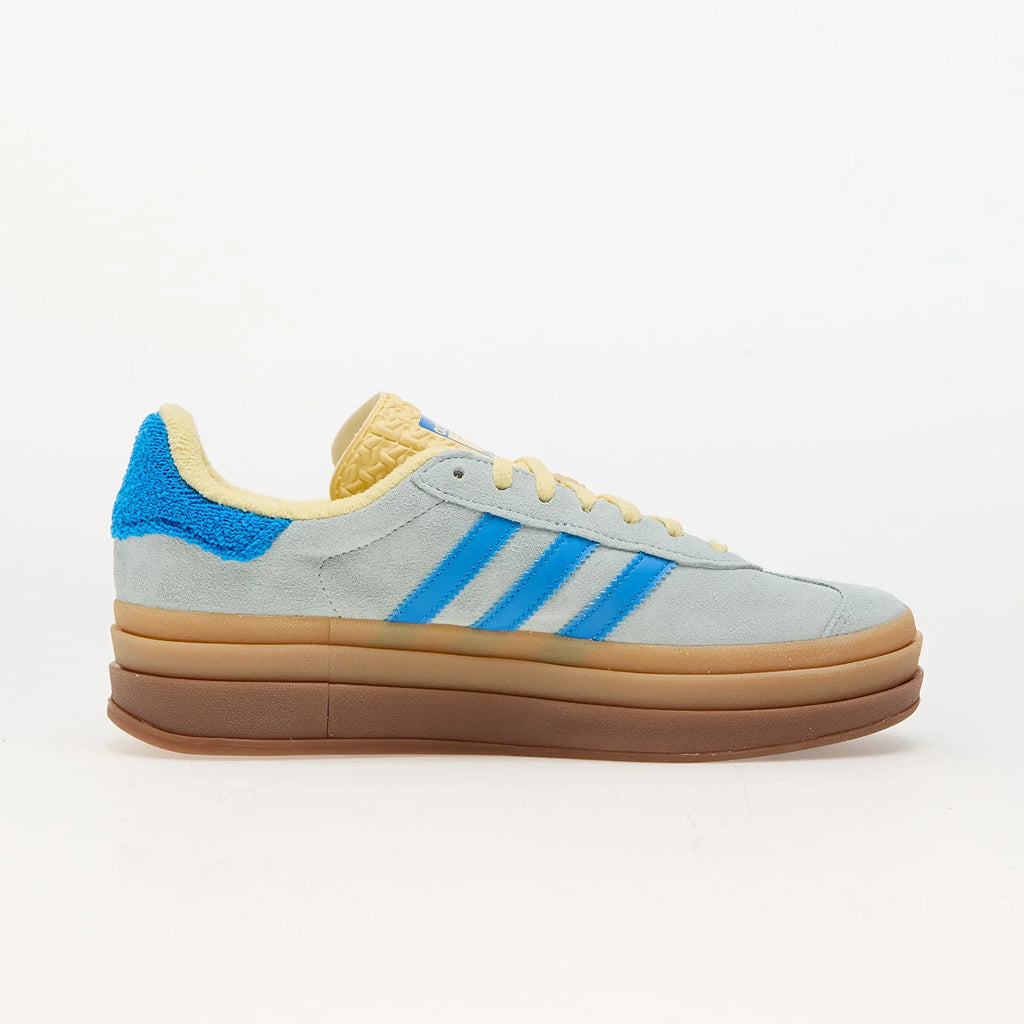 adidas Gazelle Bold Fast Blau Gelb