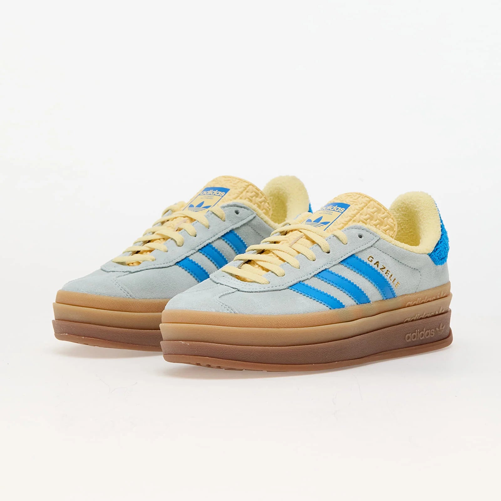 adidas Gazelle Bold Almost Blue Yellow