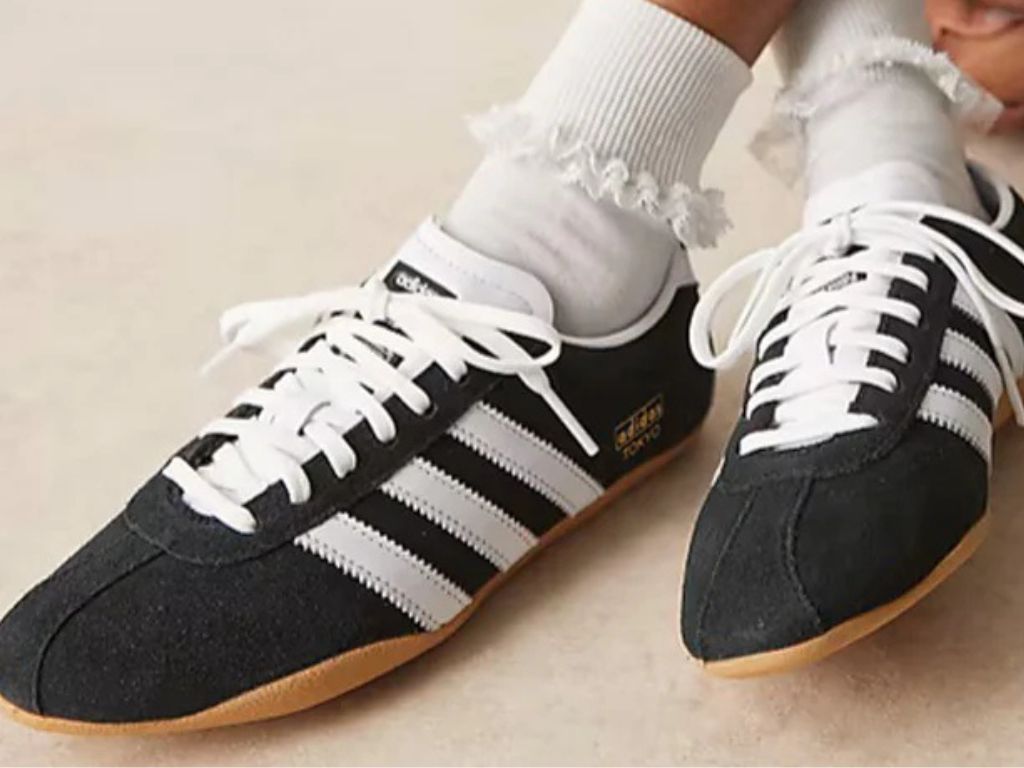 adidas Tokio Schwarz Weiß
