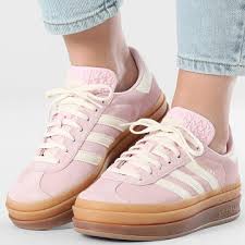 adidas Gazelle Bold Clear Pink Cream White