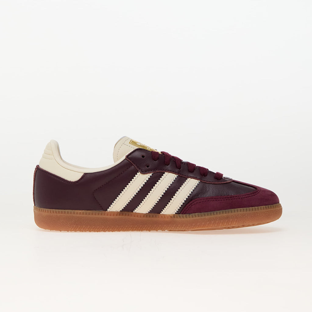 adidas Samba OG Maroon Gold Metallic