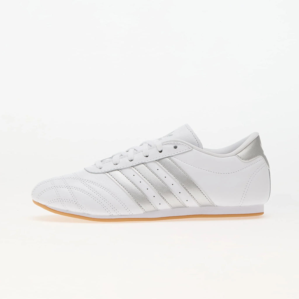 adidas Taekwondo Cloud White Silver Metallic Gum