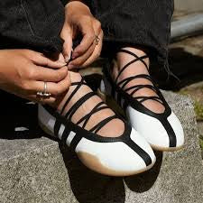 adidas Taekwondo Mei Ballett Weiß Schwarz