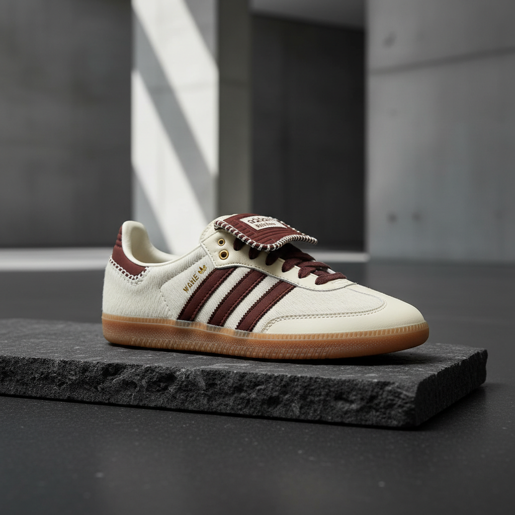 adidas Samba Pony Tonal Wales Bonner Cremeweiß