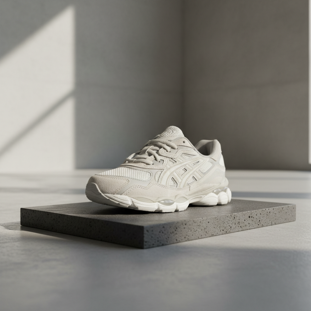 ASICS Gel-NYC Creme Wolkengrau