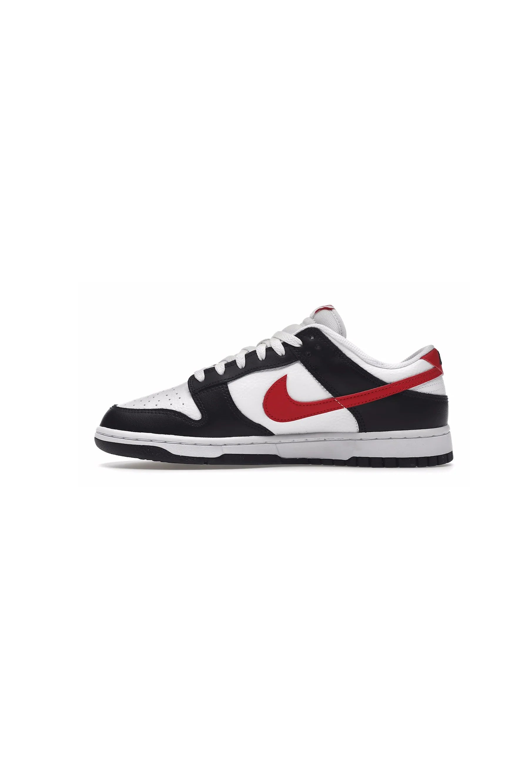 Nike Dunk Low Red Swoosh Panda