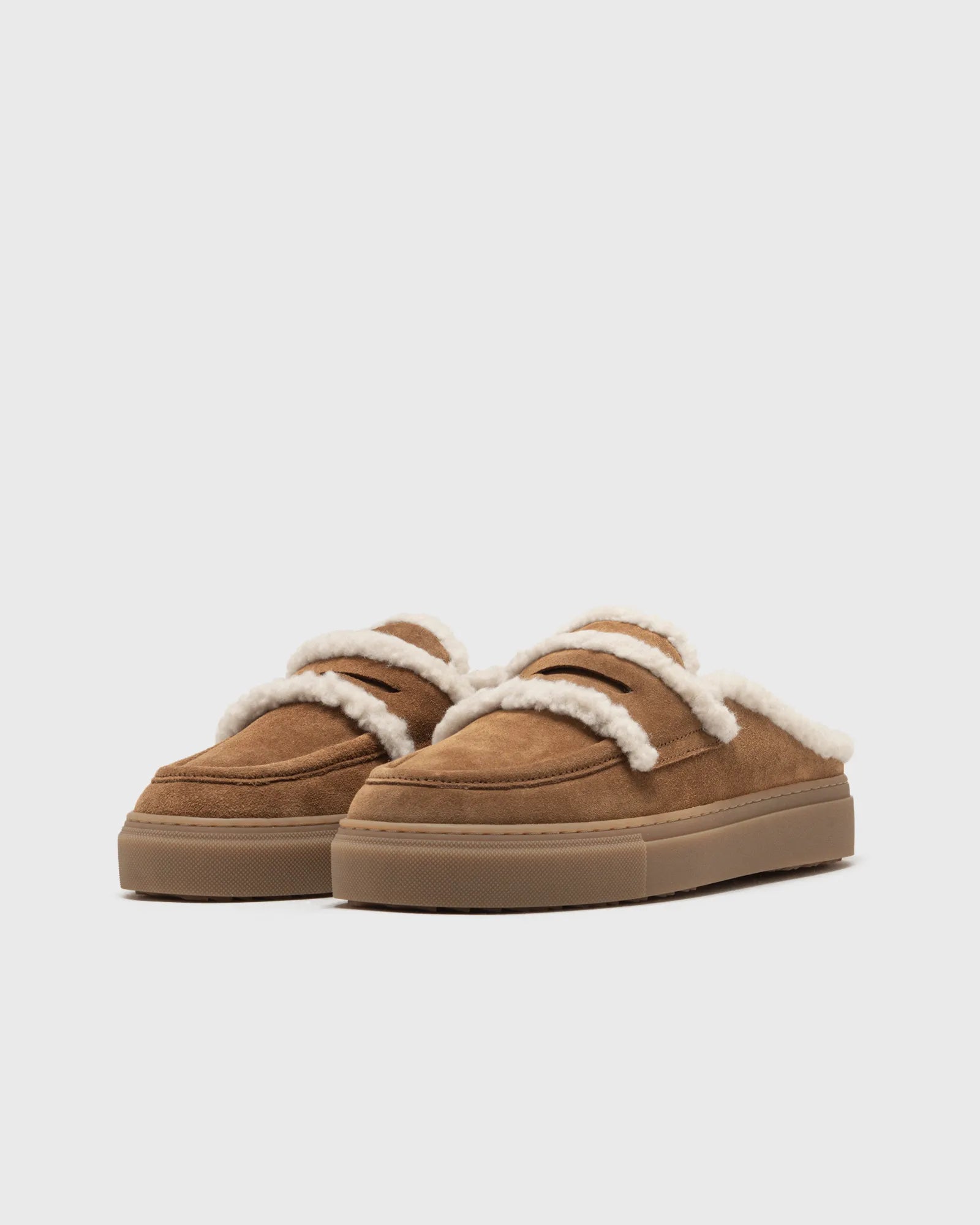 INUIKII Pantolette Wolle Braun