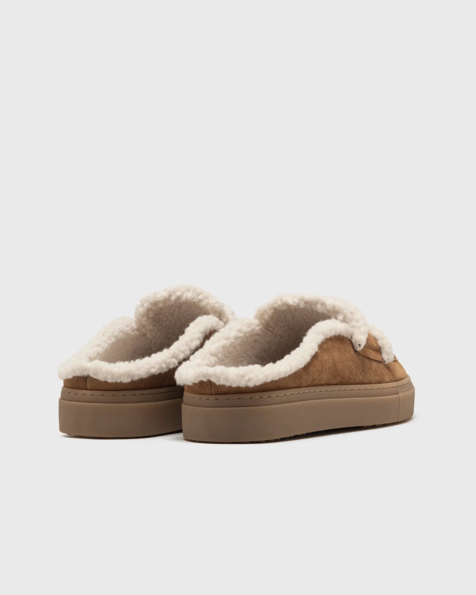 INUIKII Pantolette Wolle Braun