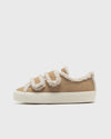 INUIKII Shearling Low Velcro Beige