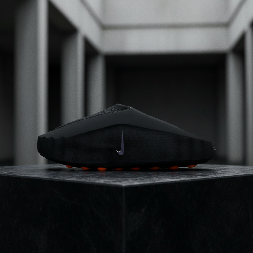 Nike Mind 001 Slide Black Chrome