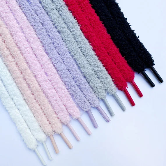 Flauschige Schnürsenkel/Schuhbändel