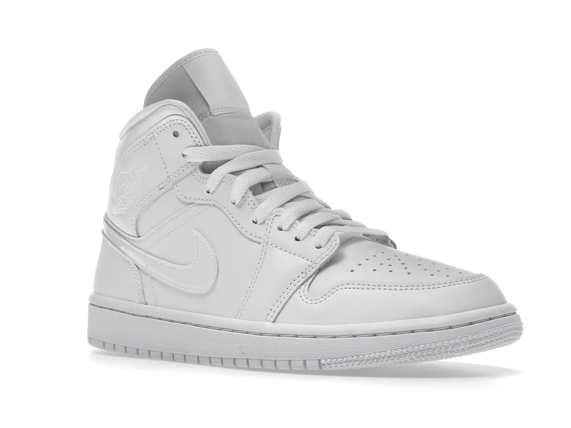 Air Jordan Mid Triple White