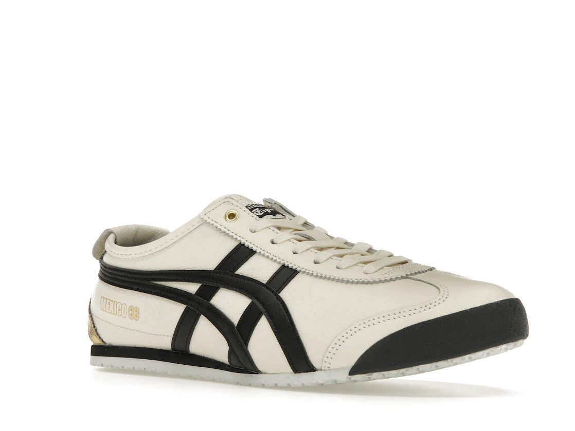 Onitsuka Tiger Mexico 66 Creme Schwarz Gold