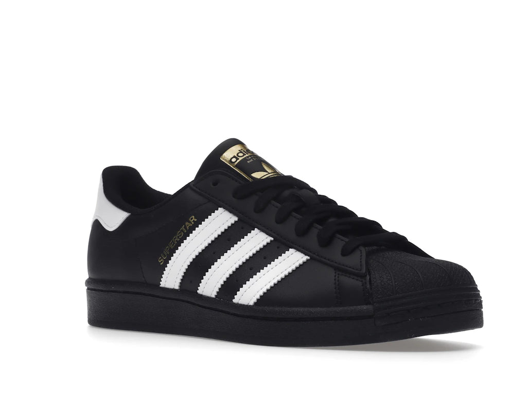 adidas Superstar Core Black Cloud White Gold