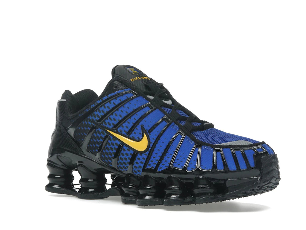 Nike Shox TL Black Lyon Blue Varsity Maize