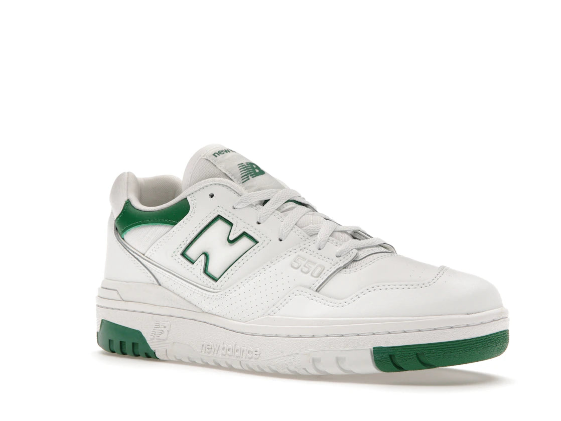 New Balance 550 Weiß Klassisch Grün