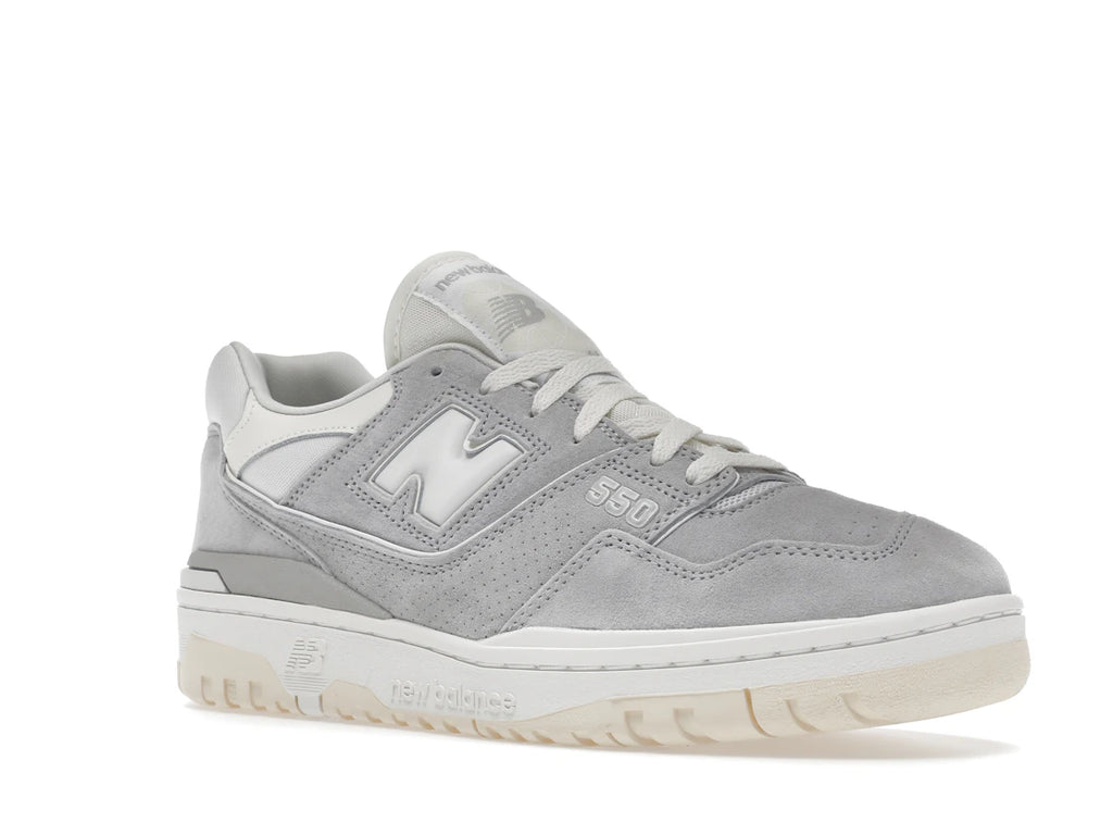 New Balance 550 Graues Wildleder