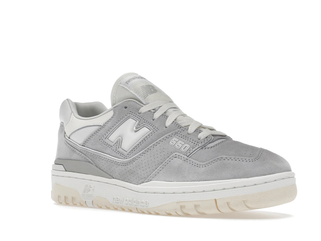 New Balance 550 Graues Wildleder