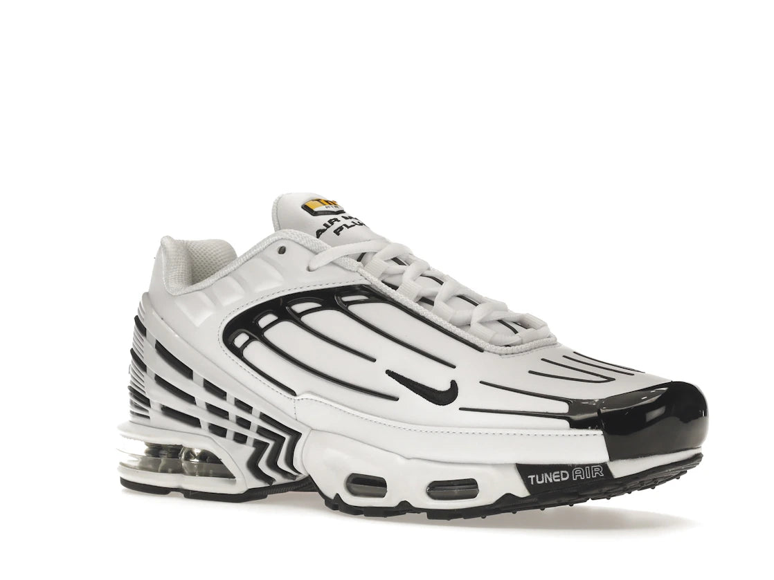 Nike Air Max Plus 3 Leder Weiß Schwarz