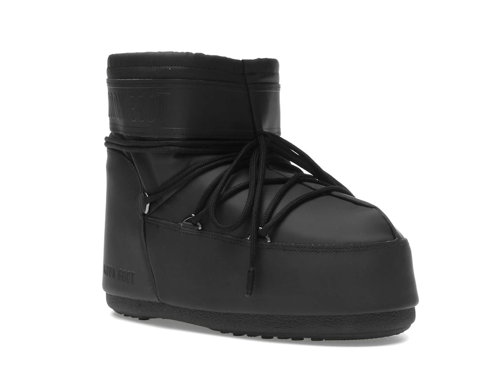 Moon Boot Icon Gummistiefel Schwarz
