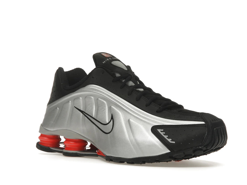 Nike Shox R4 Black Metallic Silver