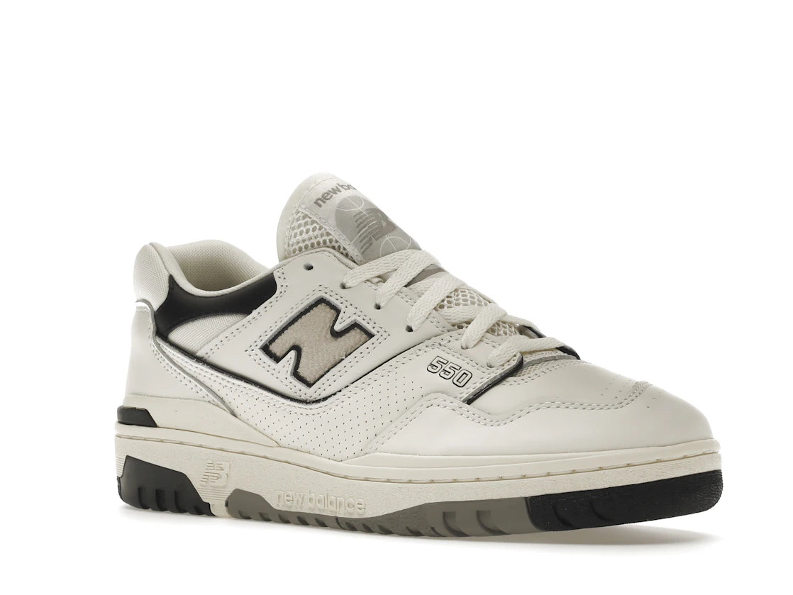 New Balance 550 Creme Schwarz