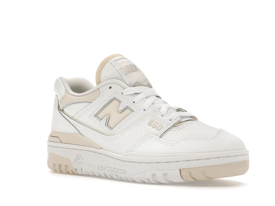 New Balance 550 Weiß Leinen