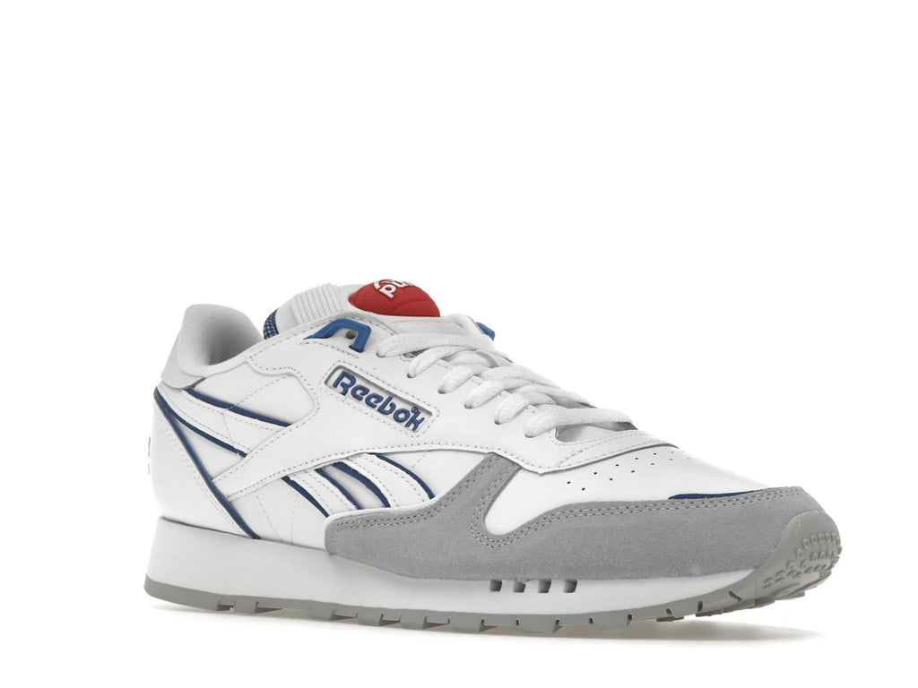 Reebok Classic Leather The Pump Weiß Vektor Blau