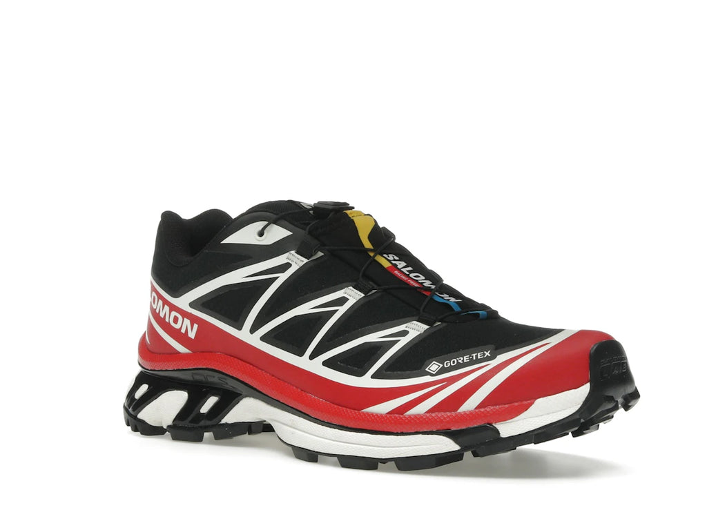 Salomon XT-6 Gore-Tex Black Flame Scarlet