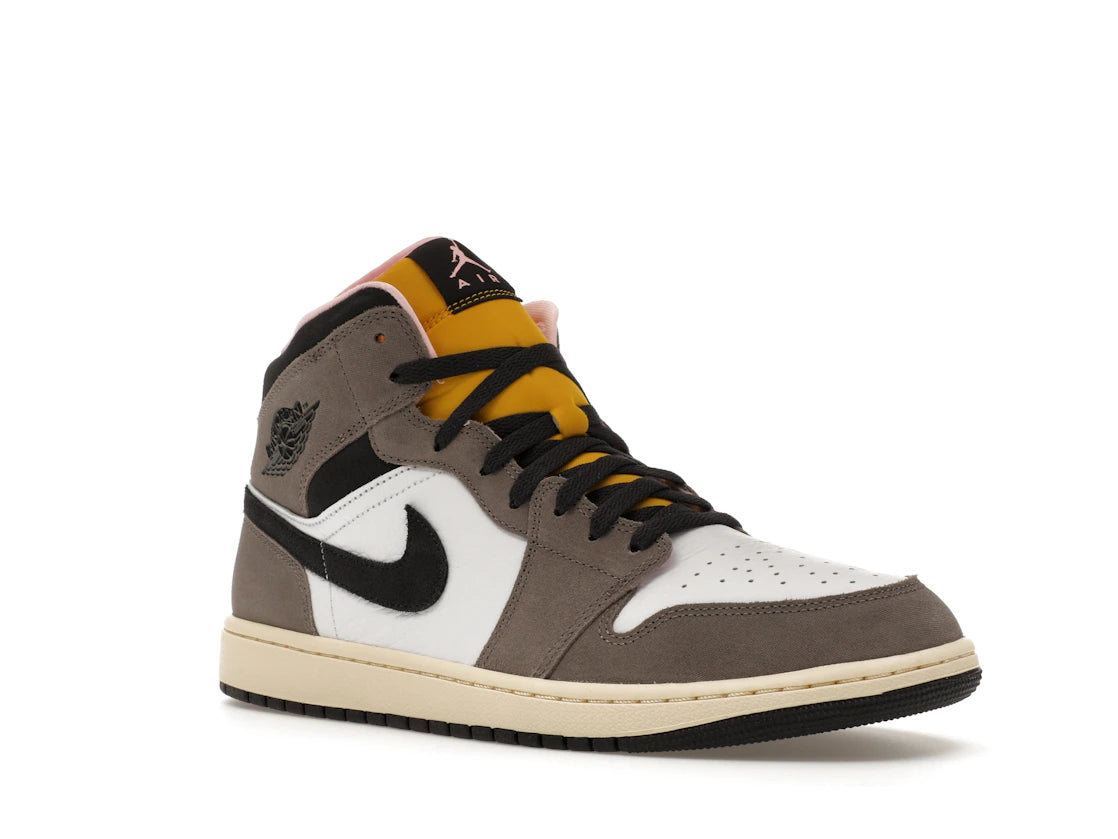 Jordan 1 Mid SE White Cave Stone