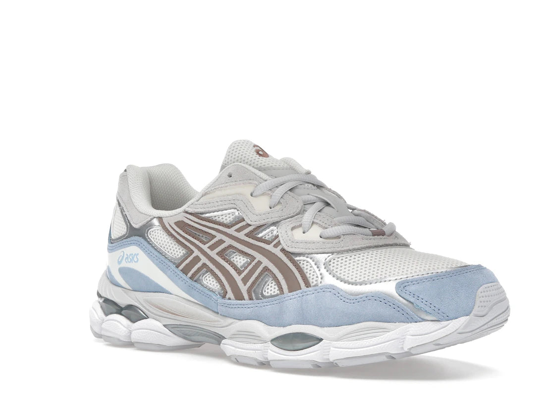 ASICS Gel-NYC Creme, Wolkengrau, Blau