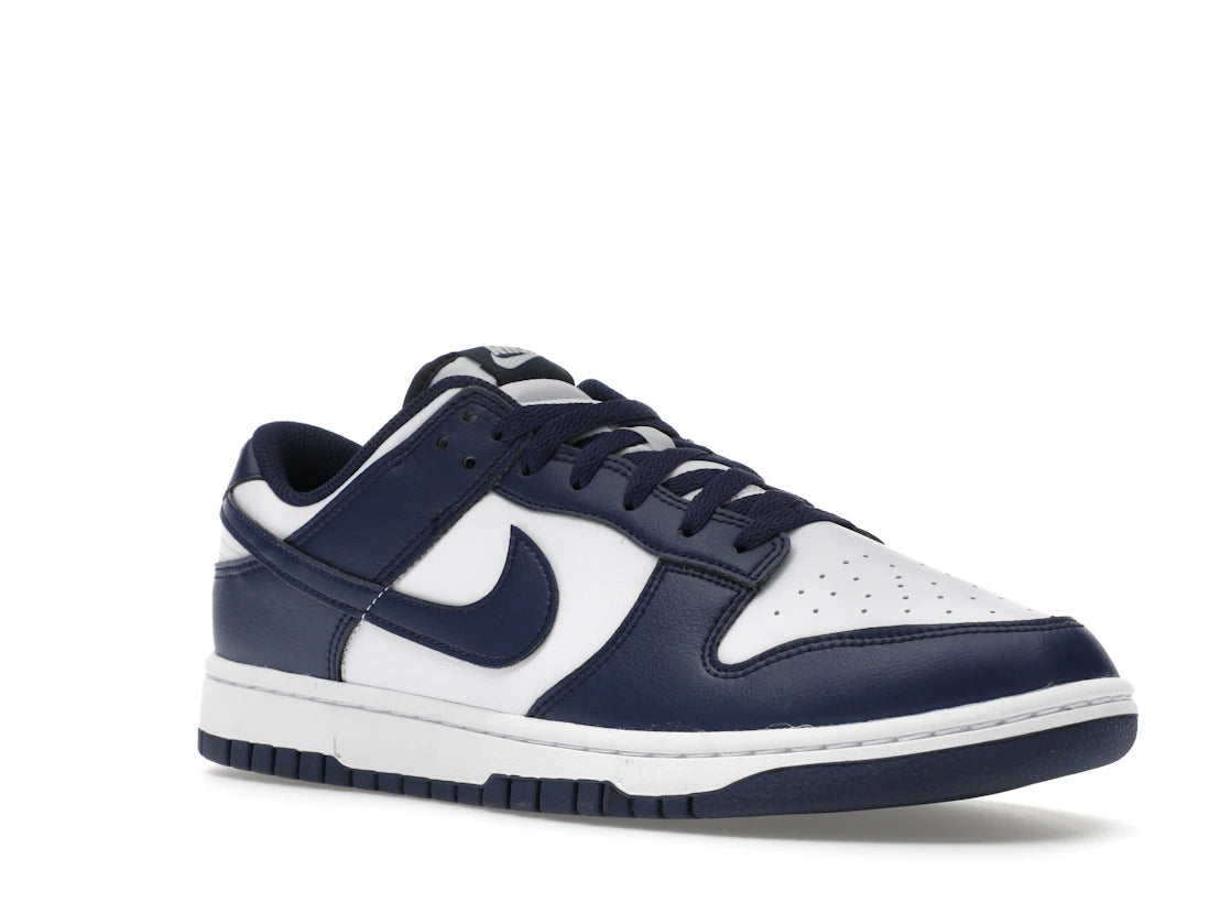 Nike Dunk Low White Midnight Navy