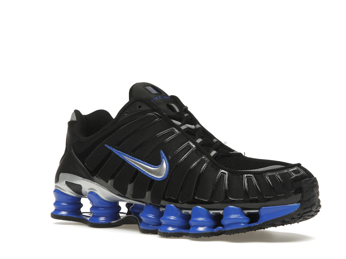 Nike Shox TL Black Racer Blue Metallic Silver