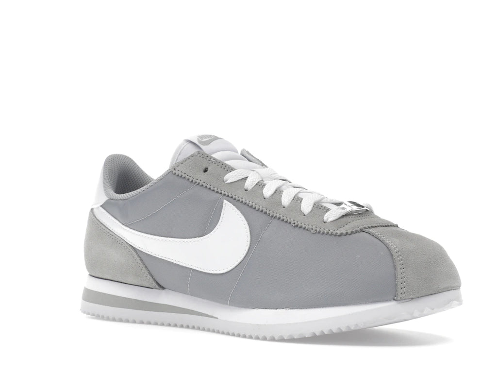 Nike Cortez Textile Flat Silber Weiß