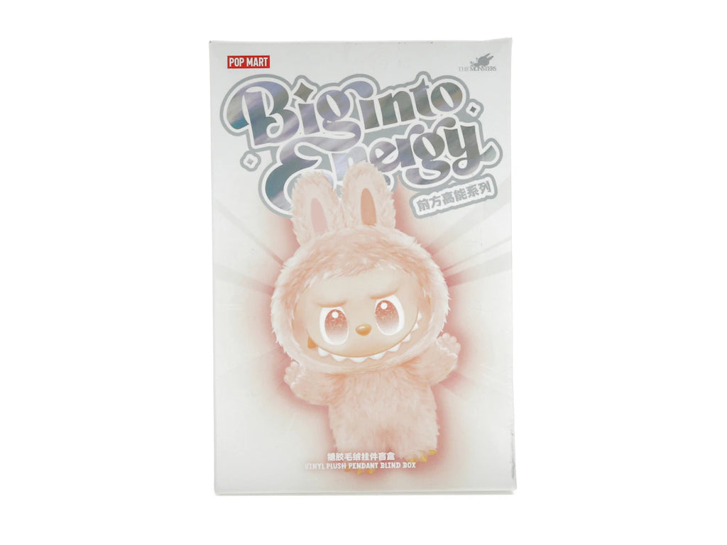 Pop Mart Labubu The Monsters Big into Energy Series Vinyl Plush Pendant Single Blind Box