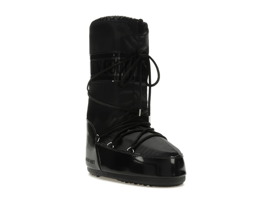 Moon Boot Icon Boot Glance Schwarz