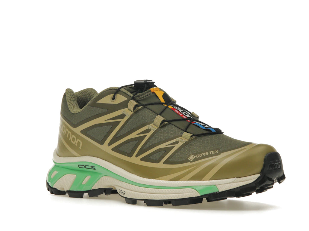 Salomon XT-6 Gore-Tex Olive Night Dried Herb