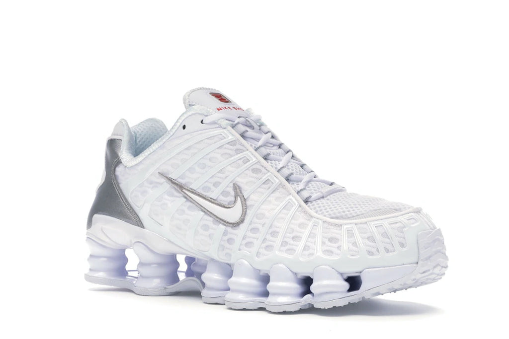 Nike Shox TL White Metallic Silver